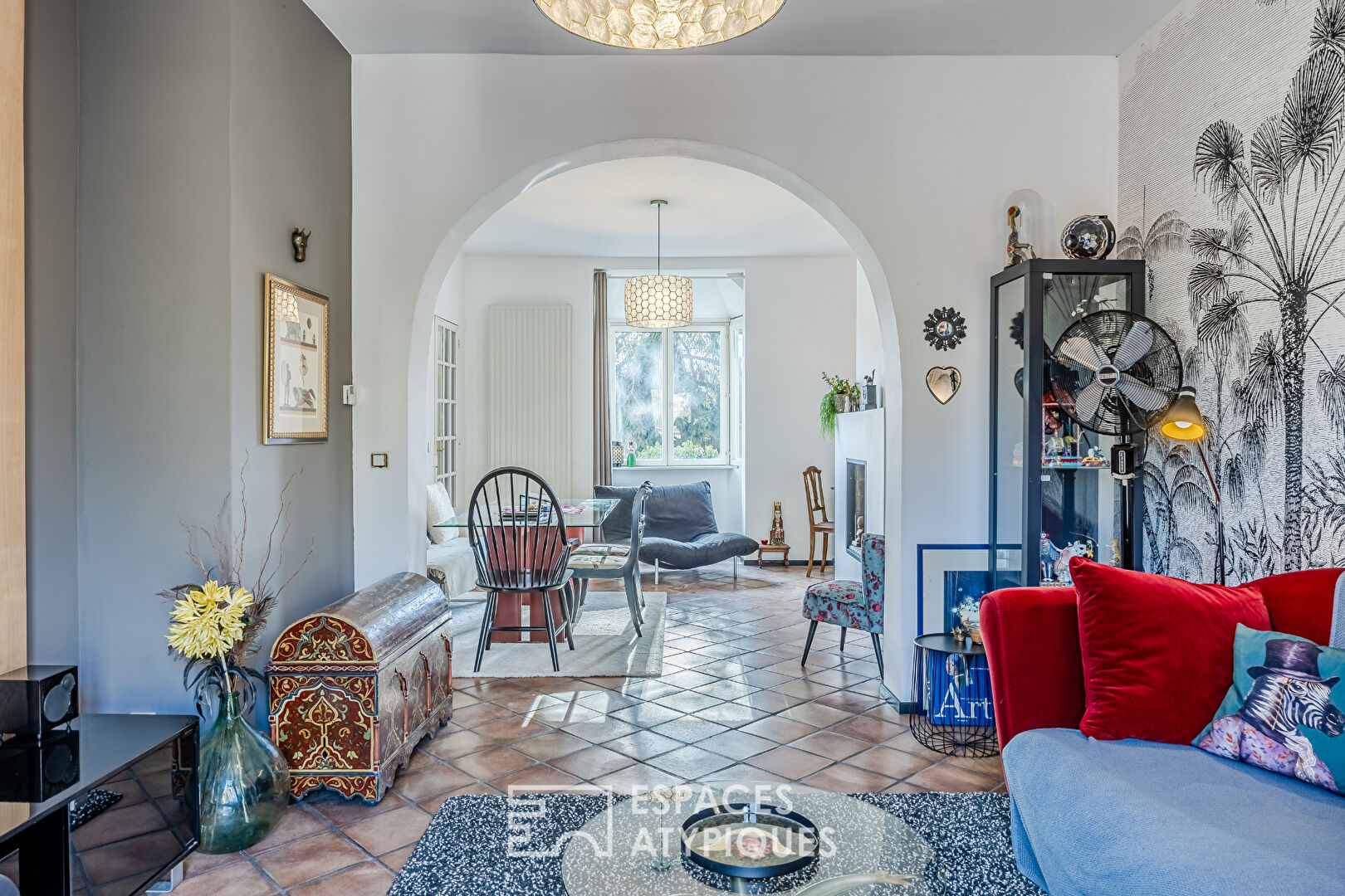 Villa balnéaire au coeur vert