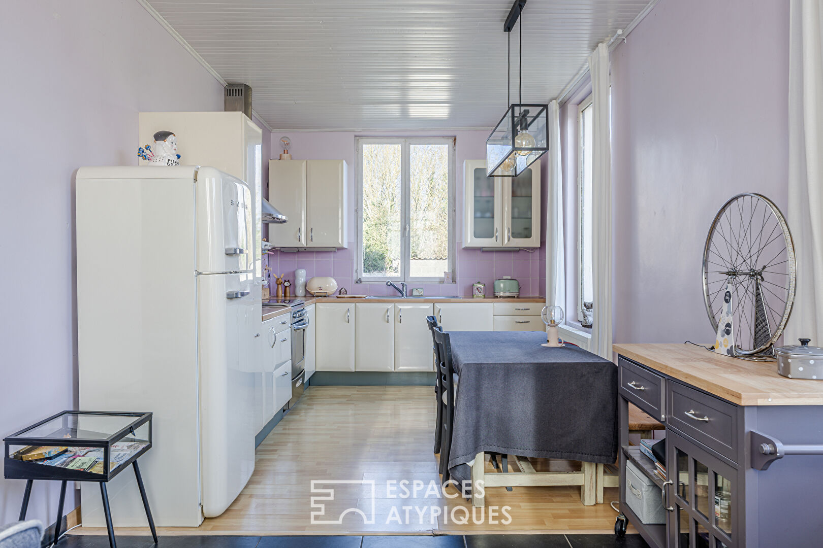 Villa balnéaire au coeur vert