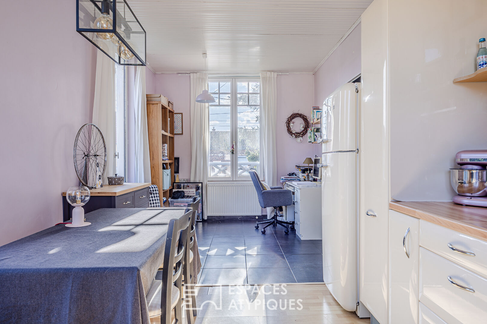 Villa balnéaire au coeur vert