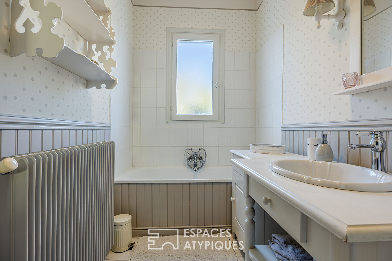 Villa balnéaire au coeur vert