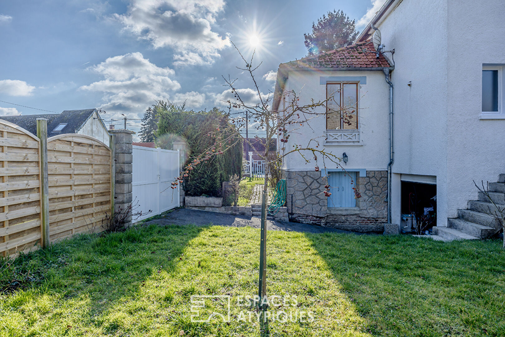 Villa balnéaire au coeur vert