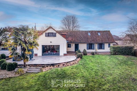 Magnifique longère famillale avec vue sur les étangs