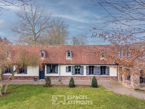 Magnifique longère famillale avec vue sur les étangs