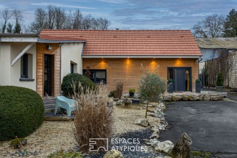 Loft de caractère dans une ancienne salle des fêtes, à deux pas de la ville