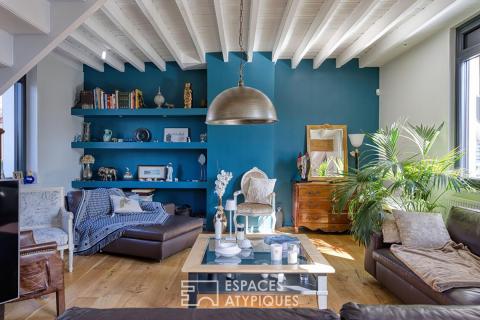 Longère revisitée et ancienne grange réinventée, à 10 minutes d’Amiens