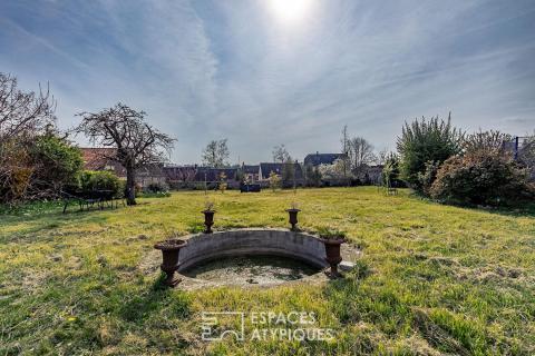 Maison de maître rénovée avec dépendance et jardin proche de Crépy-en-Valois