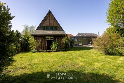 Grande longère de caractère à la campagne, ideale pour la famille