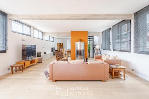 Loft avec terrasse et garage au coeur d&rsquo;Amiens
