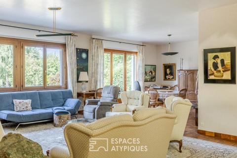 Maison d&rsquo;architecte avec atelier et ponton privatif sur les Hortillonnages