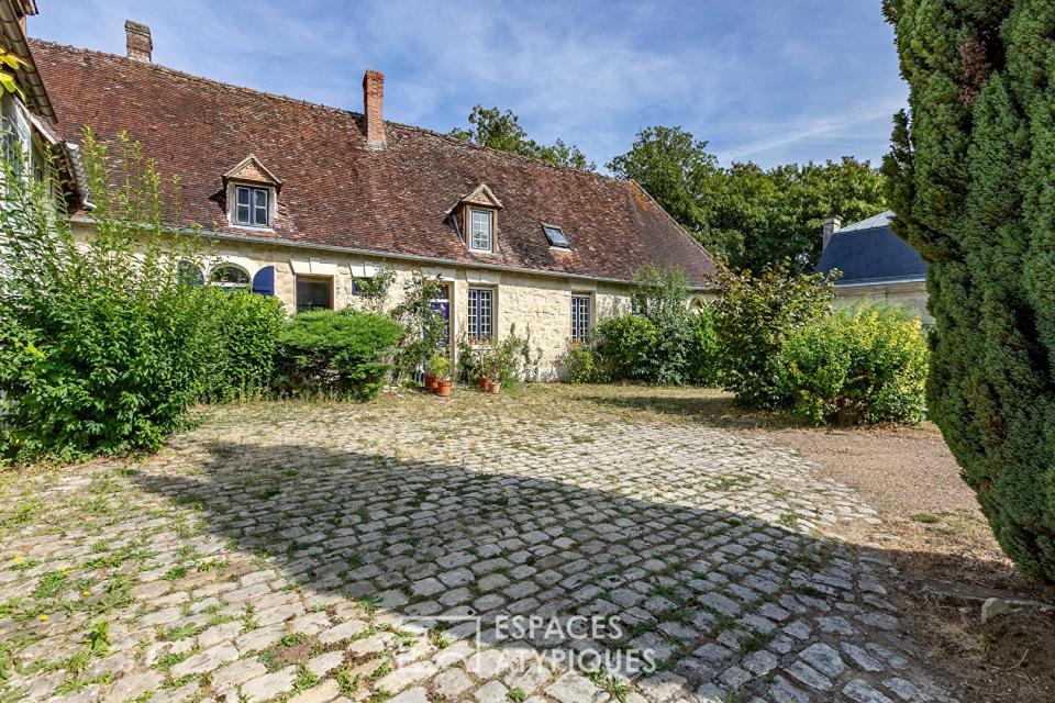 Maison à l'esprit cottage dans un environnement très préservé