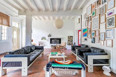 Maison à l&rsquo;esprit cottage dans un environnement très préservé