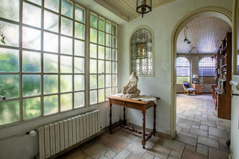 Maison avec chapelle et jardins à rénover dans un ancien moulin de Senlis