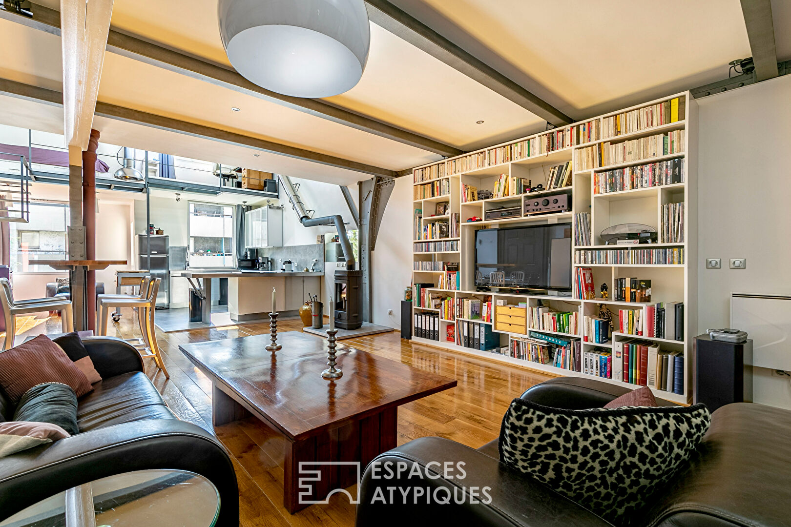 Loft d’architecte en dernier étage