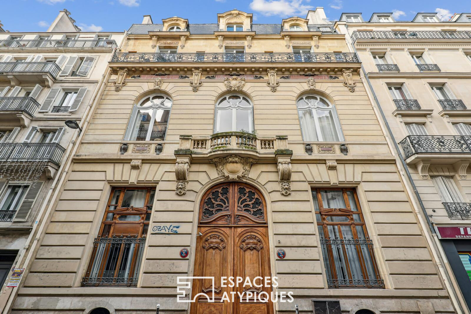 Local commercial d’exception dans un hôtel particulier historique