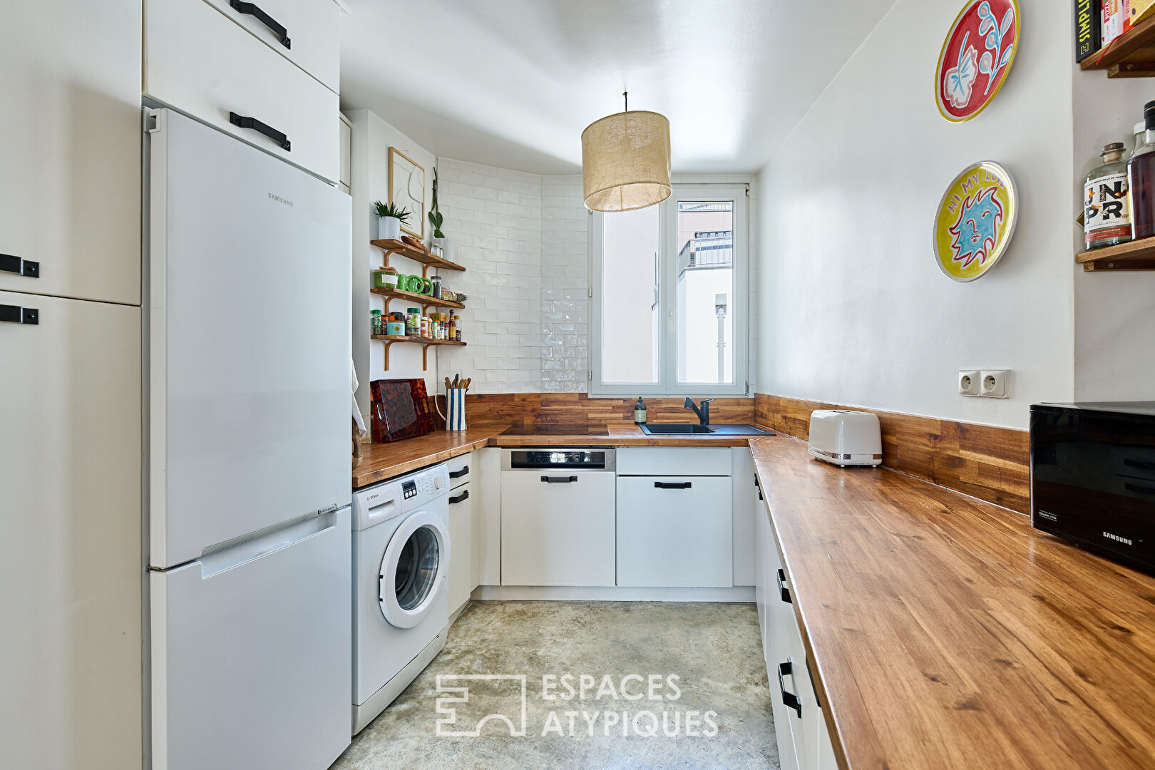 Top floor with a vintage and contemporary feel