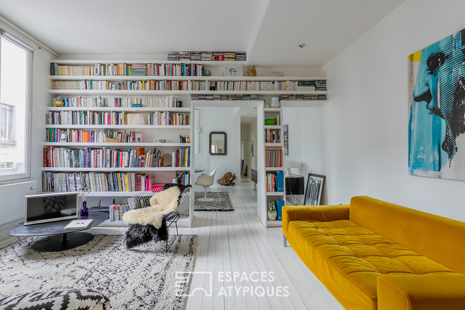 Appartement à l’esprit parisien revisité aux Arts et Métiers