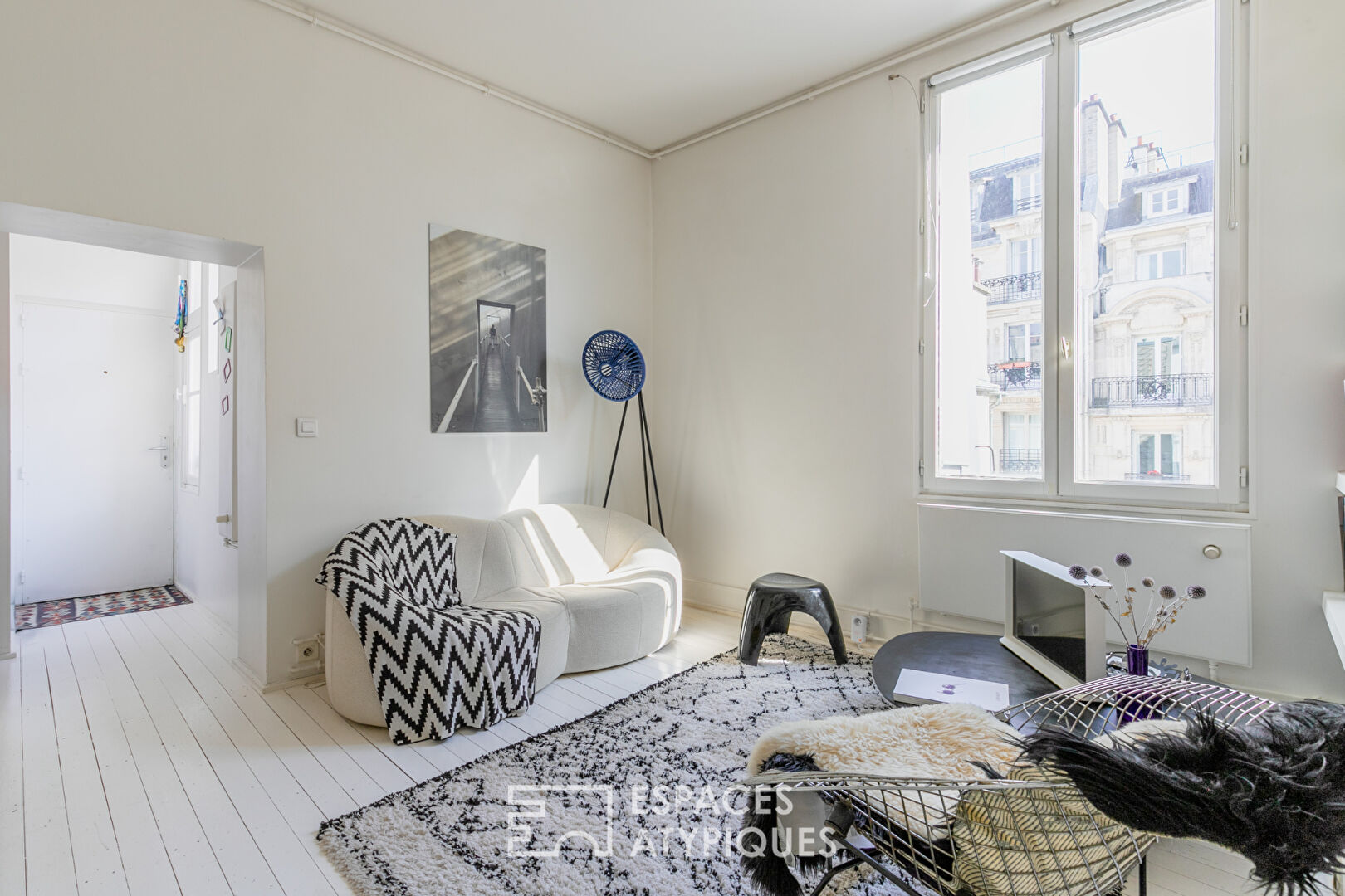 Appartement à l’esprit parisien revisité aux Arts et Métiers