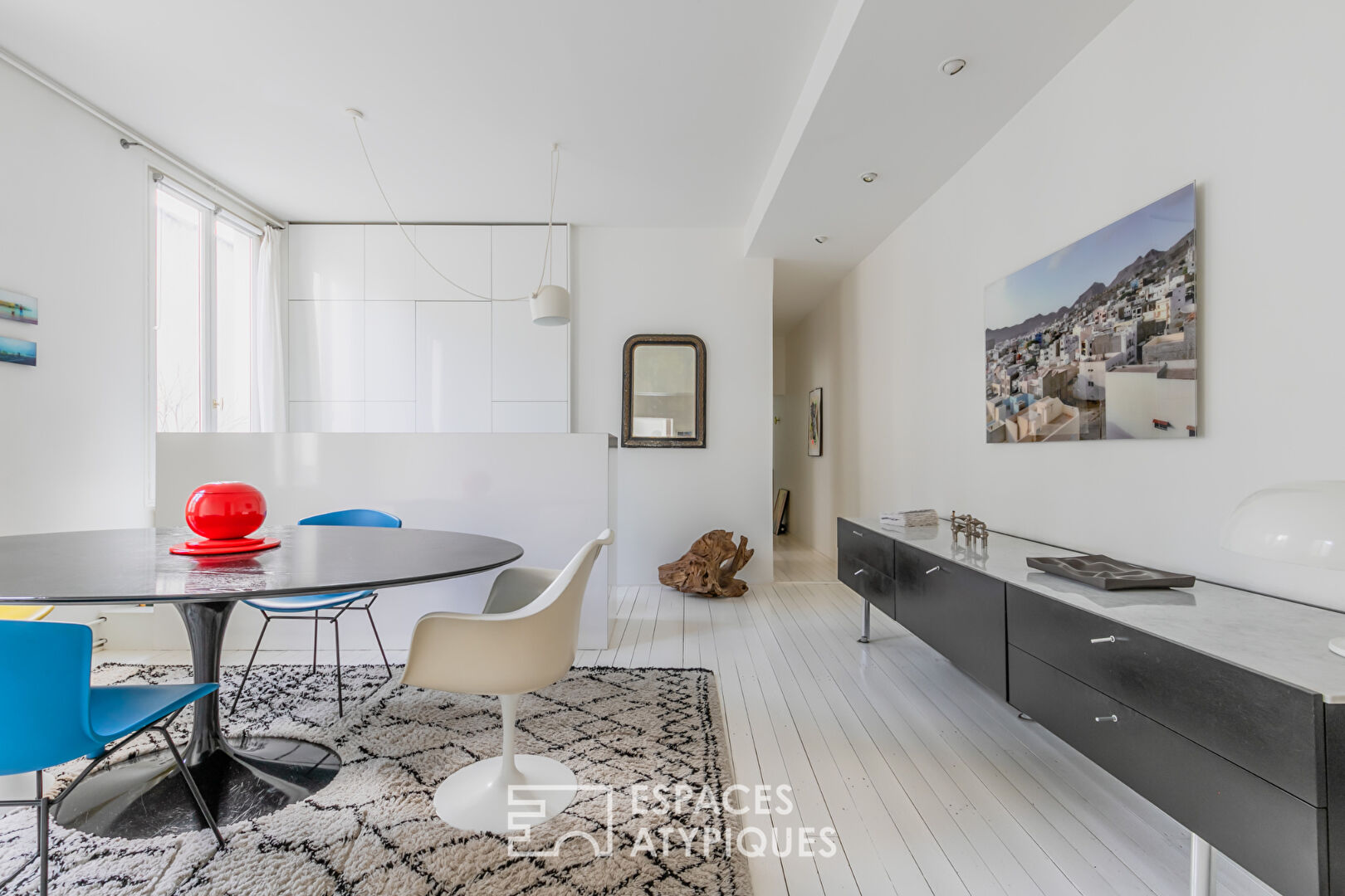 Appartement à l’esprit parisien revisité aux Arts et Métiers