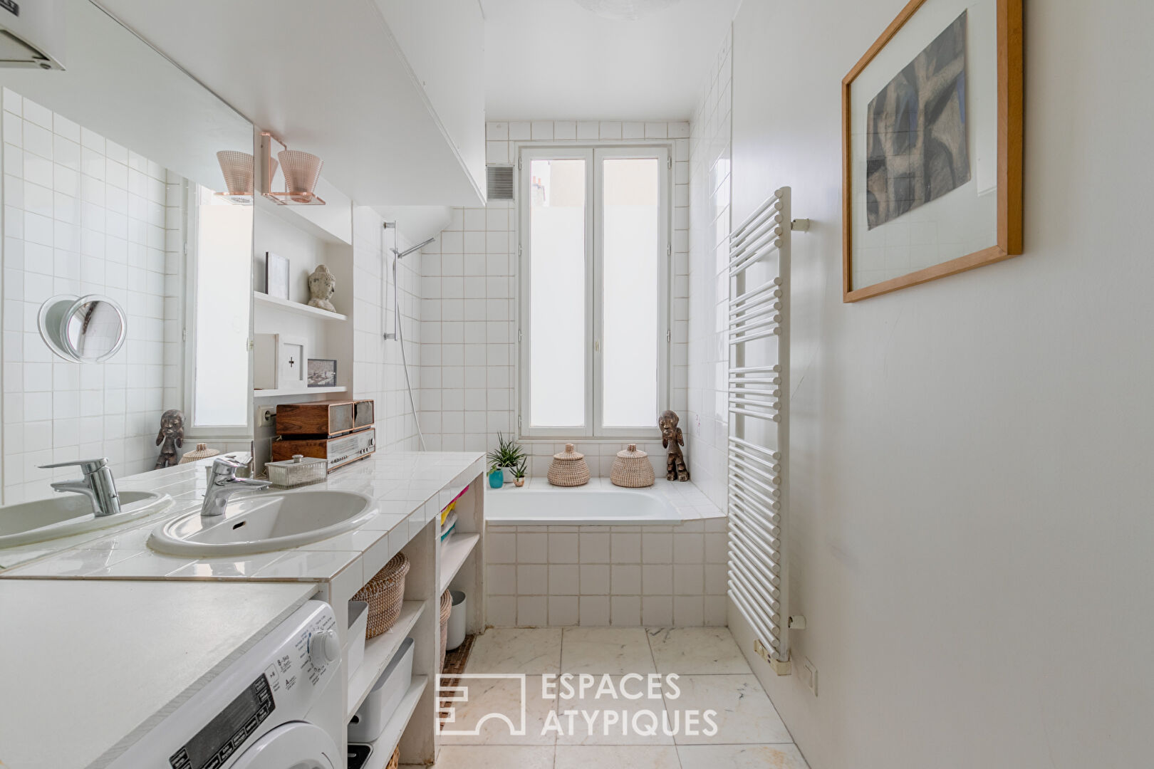 Appartement à l’esprit parisien revisité aux Arts et Métiers