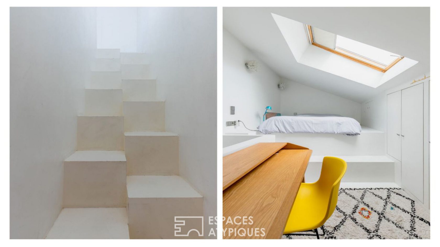 Appartement à l’esprit parisien revisité aux Arts et Métiers