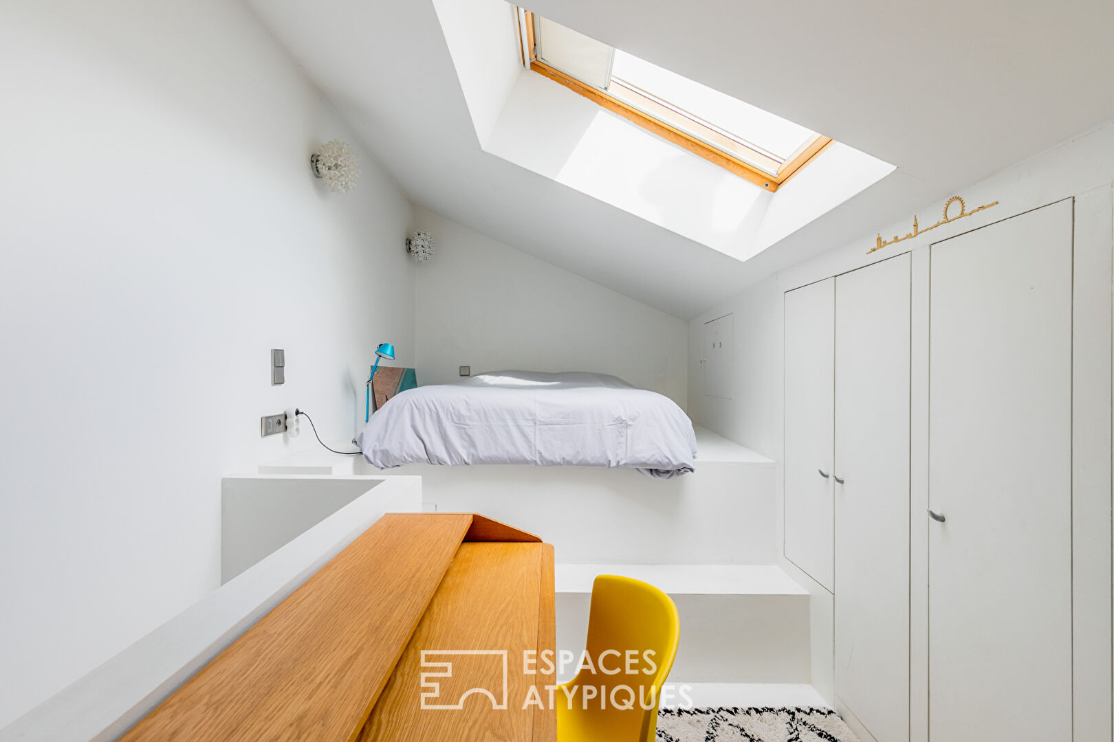 Appartement à l’esprit parisien revisité aux Arts et Métiers
