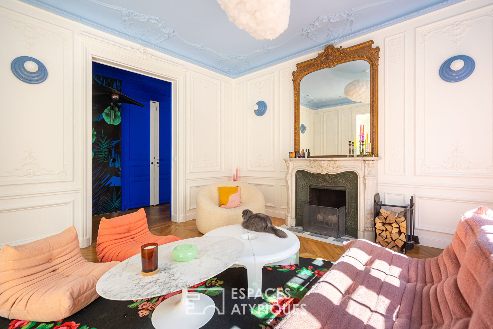 Appartement de caractère rénové par architecte
