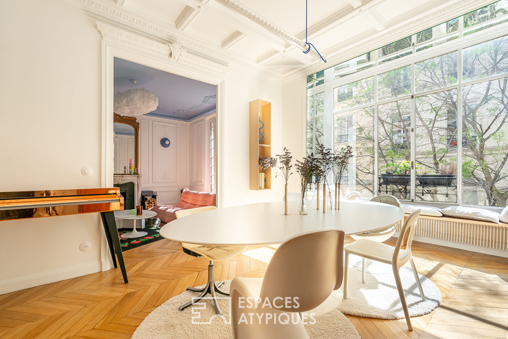 Appartement de caractère rénové par architecte