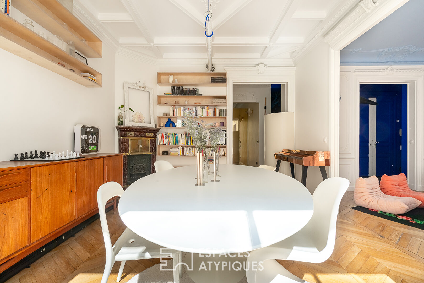 Appartement de caractère rénové par architecte