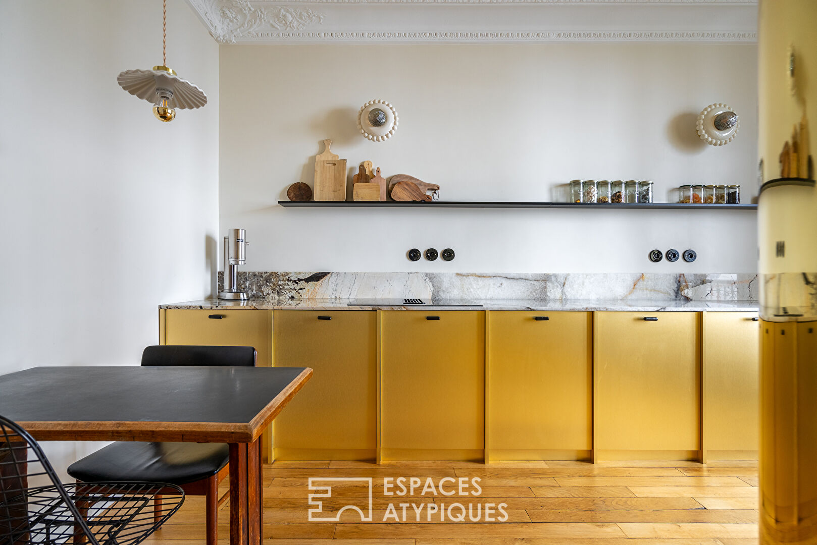 Appartement de caractère rénové par architecte