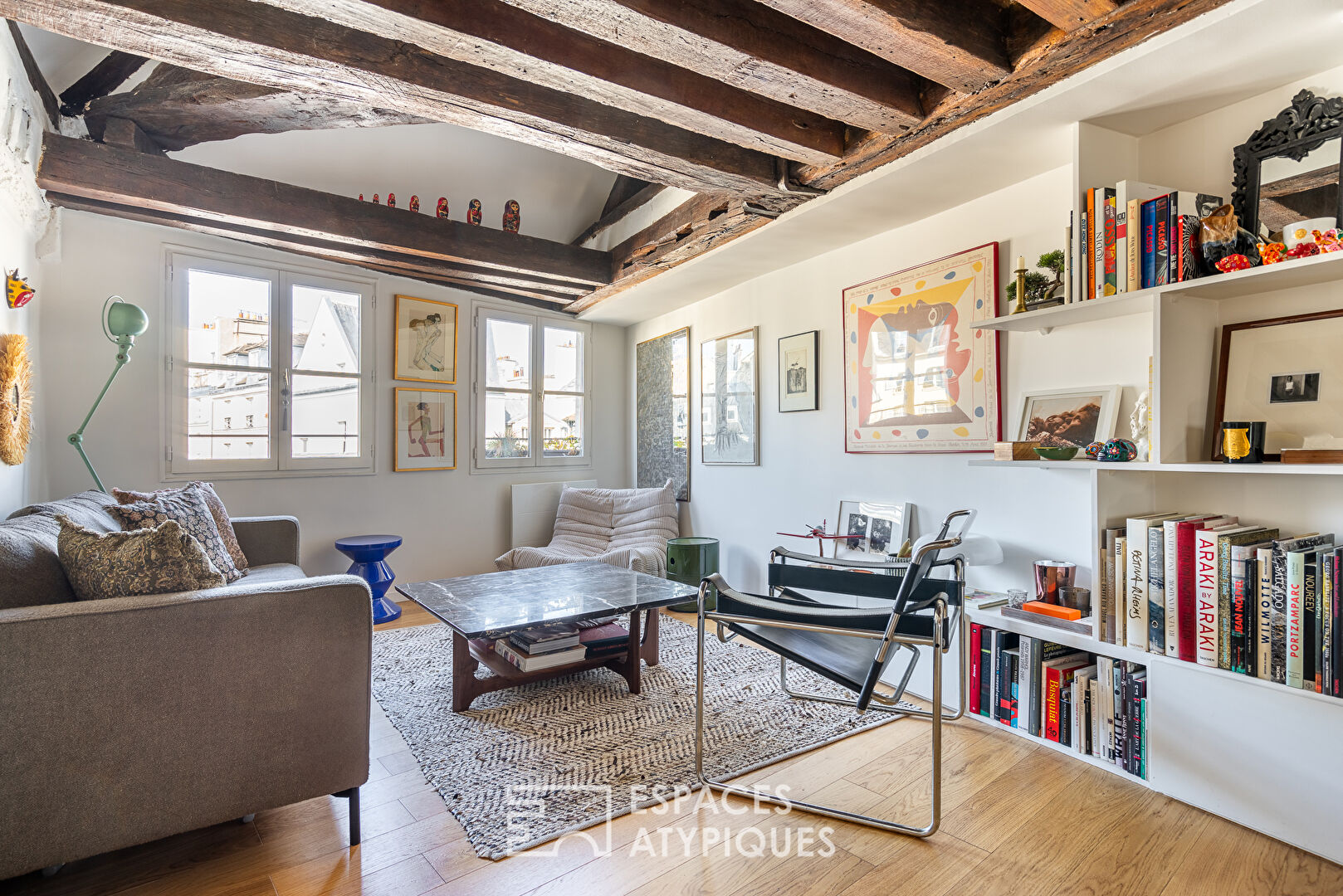 Character apartment Place des Vosges