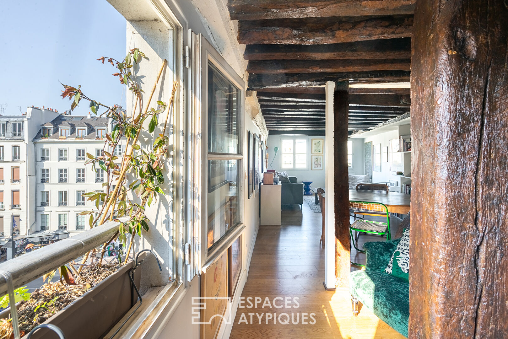 Character apartment Place des Vosges