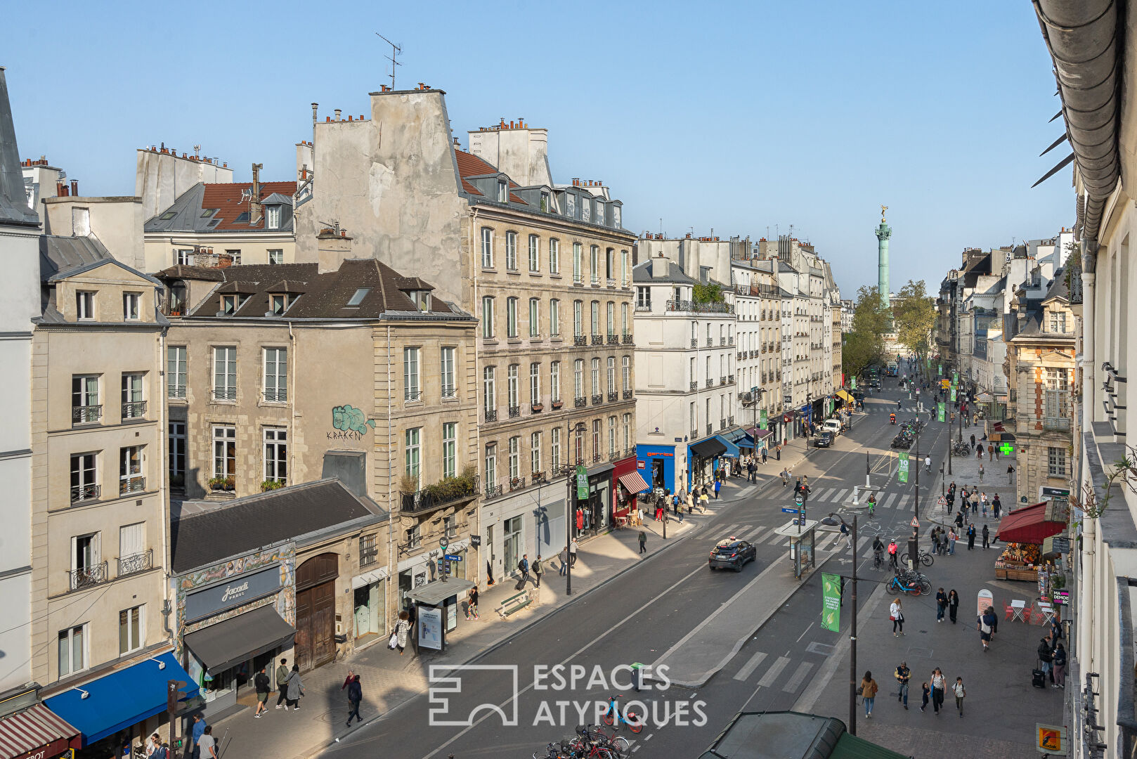 Character apartment Place des Vosges