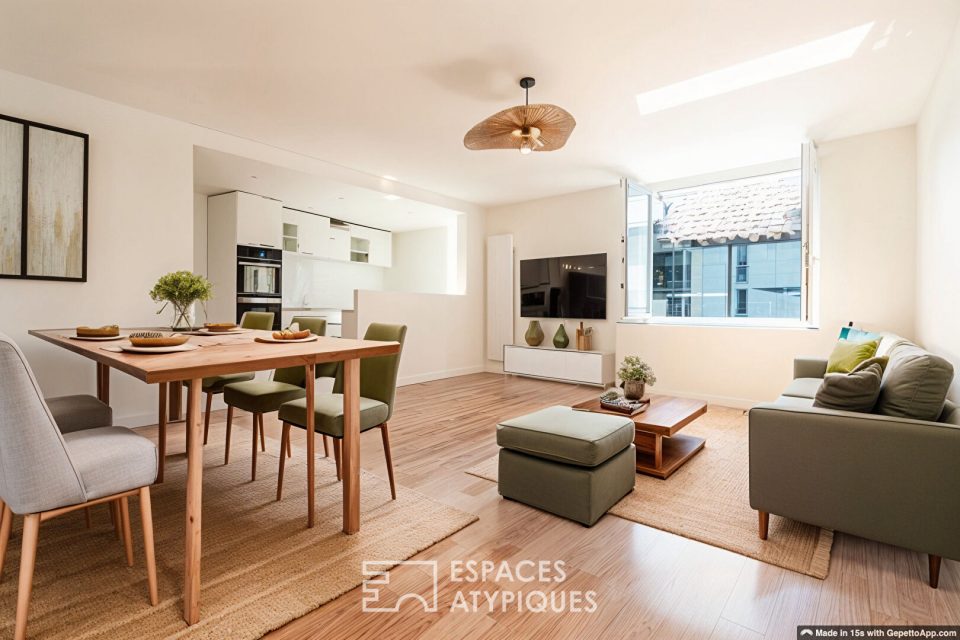 Appartement familiale sur le bassin de la Villette