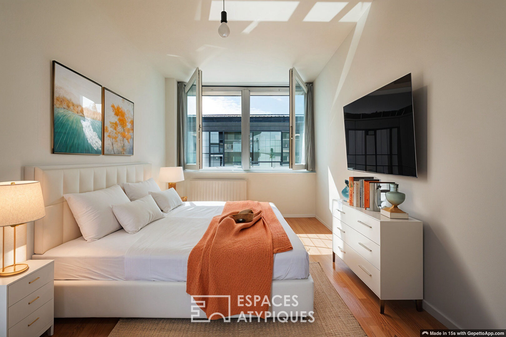 Appartement familiale sur le bassin de la Villette