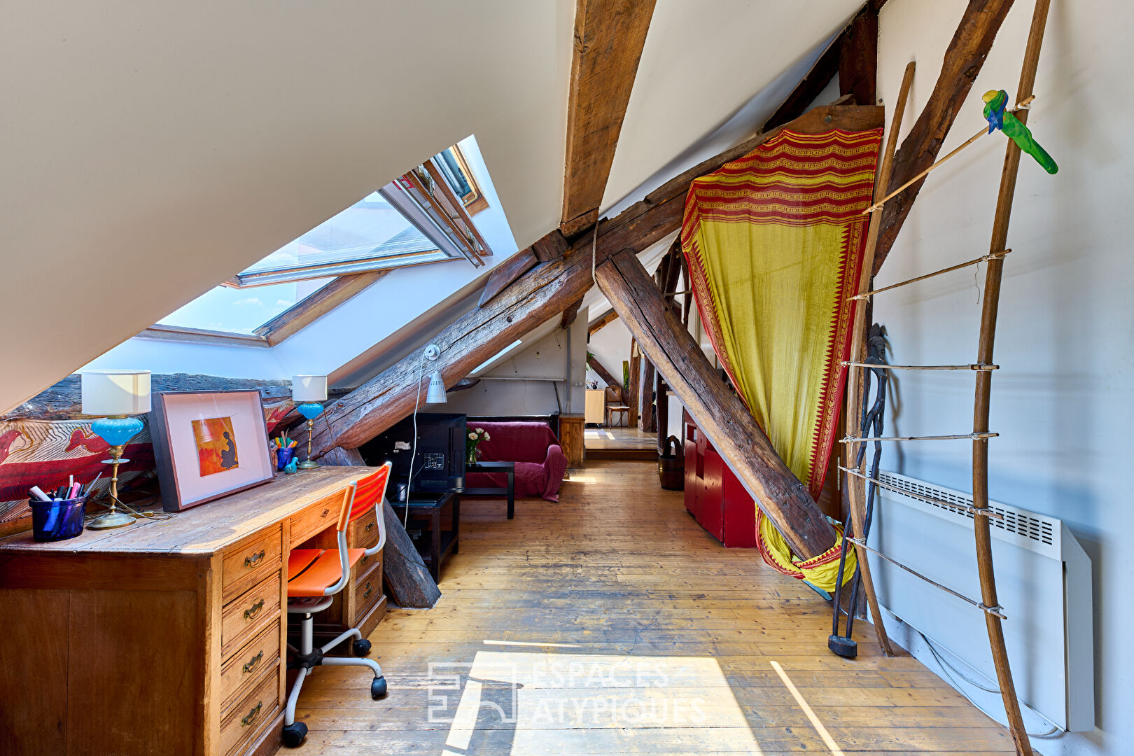 Duplex en dernier étage Proche d’Aligre
