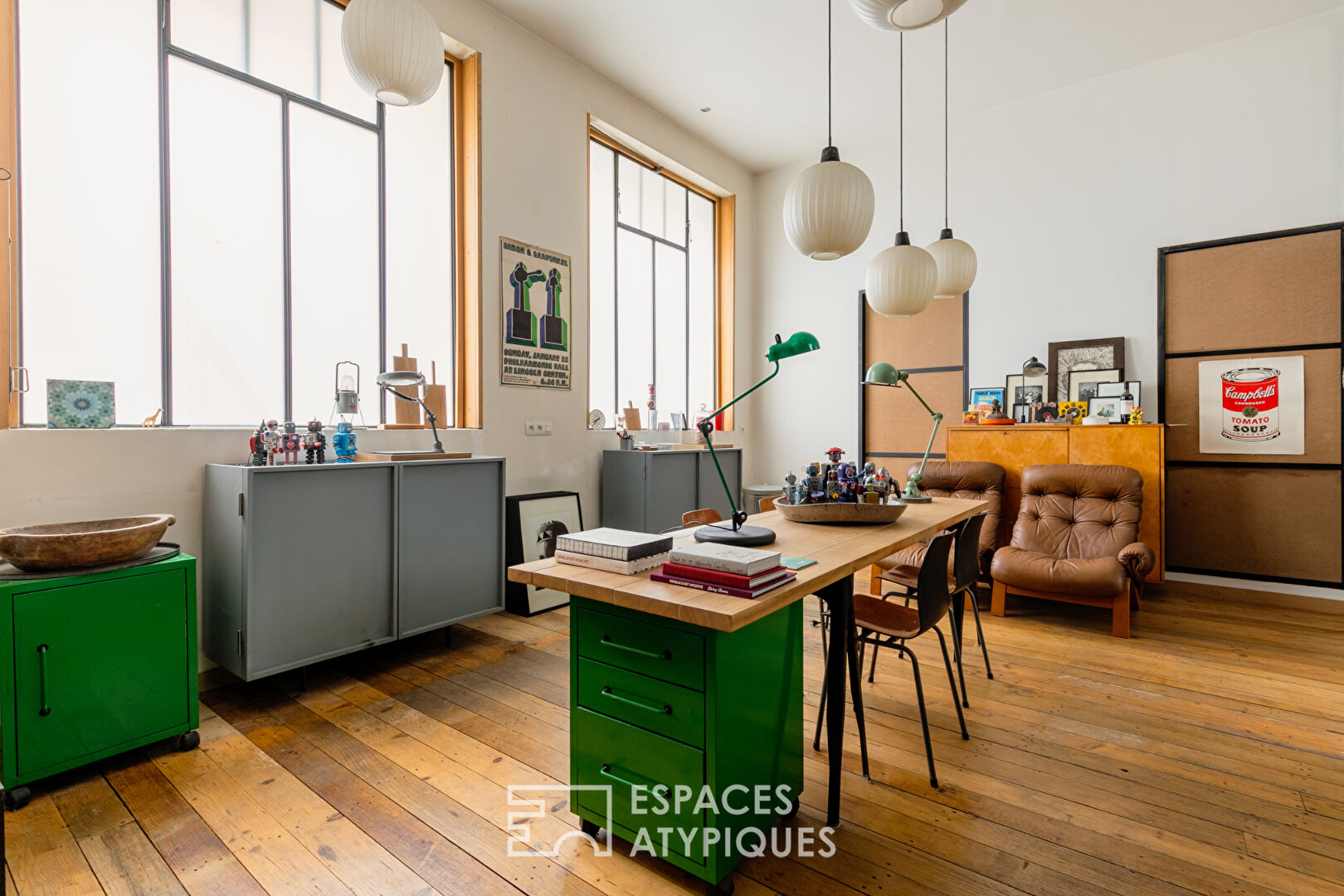 Loft studio photo avec commercialité