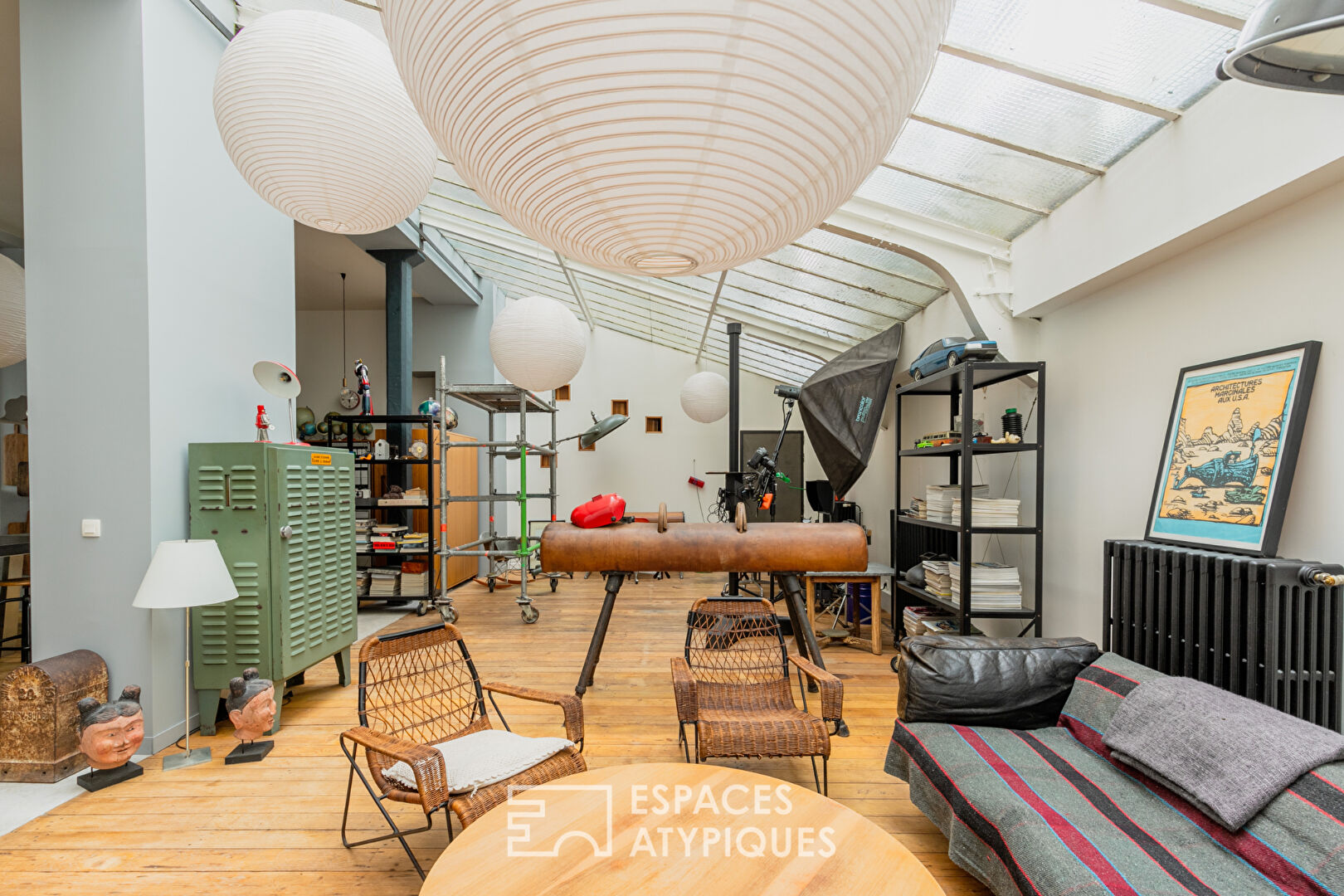 Loft studio photo avec commercialité