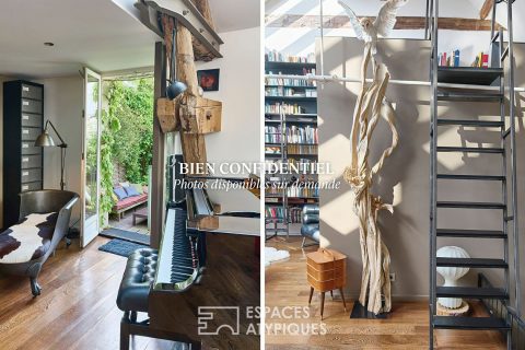 Loft d’exception avec terrasses dans une ancienne fabrique de chapeaux