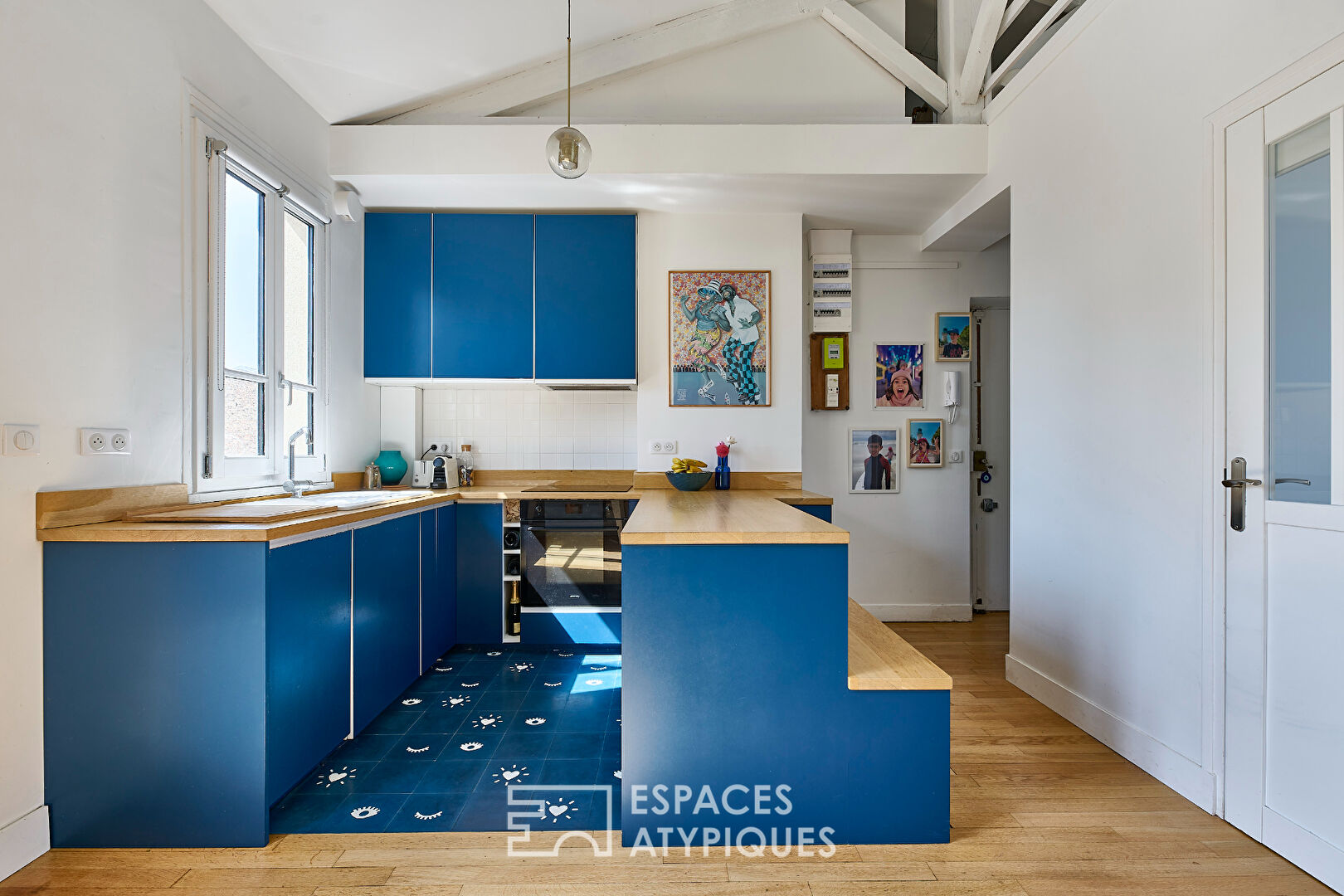 Écrin lumineux repensé par architecte au coeur de Ménilmontant