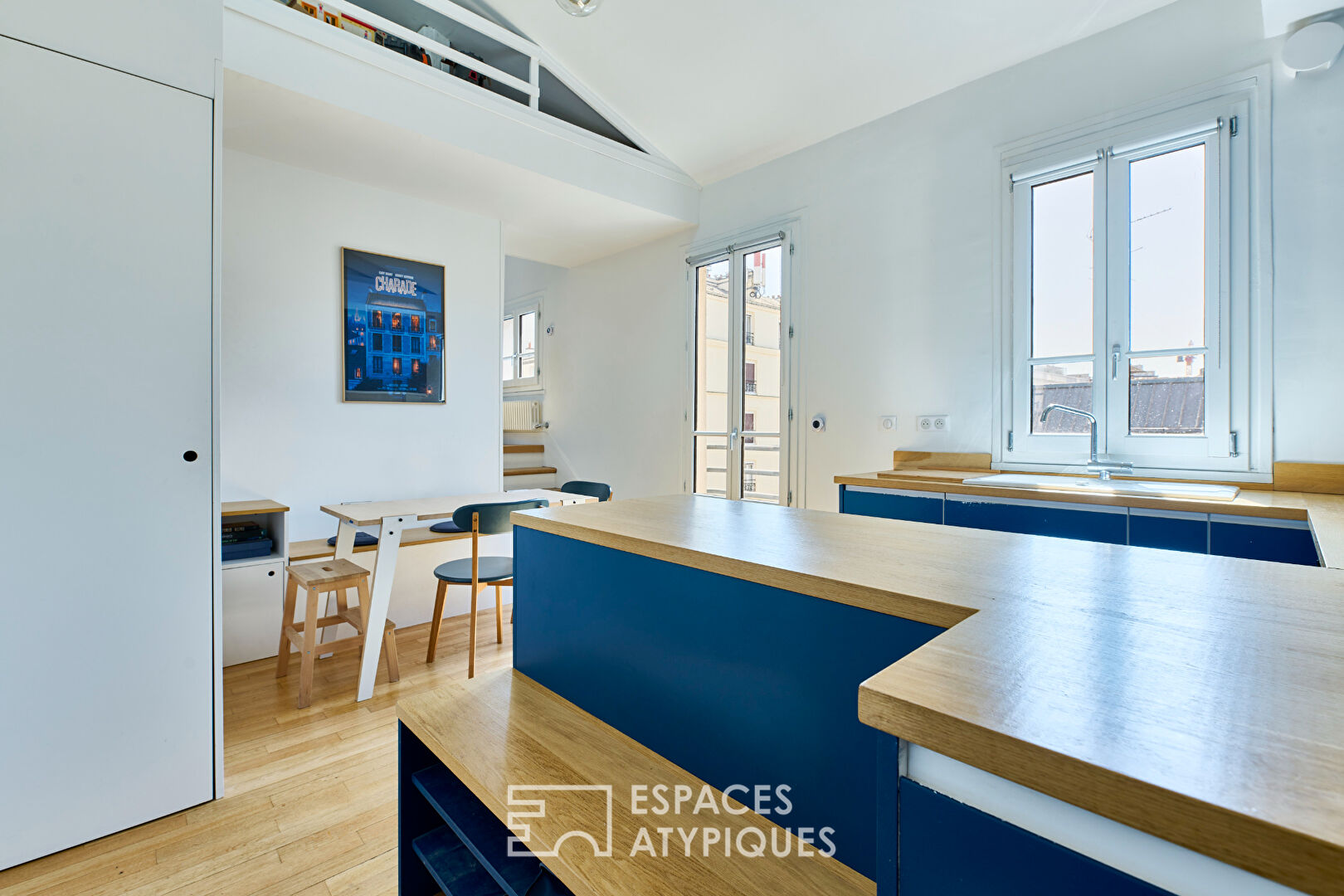 Écrin lumineux repensé par architecte au coeur de Ménilmontant