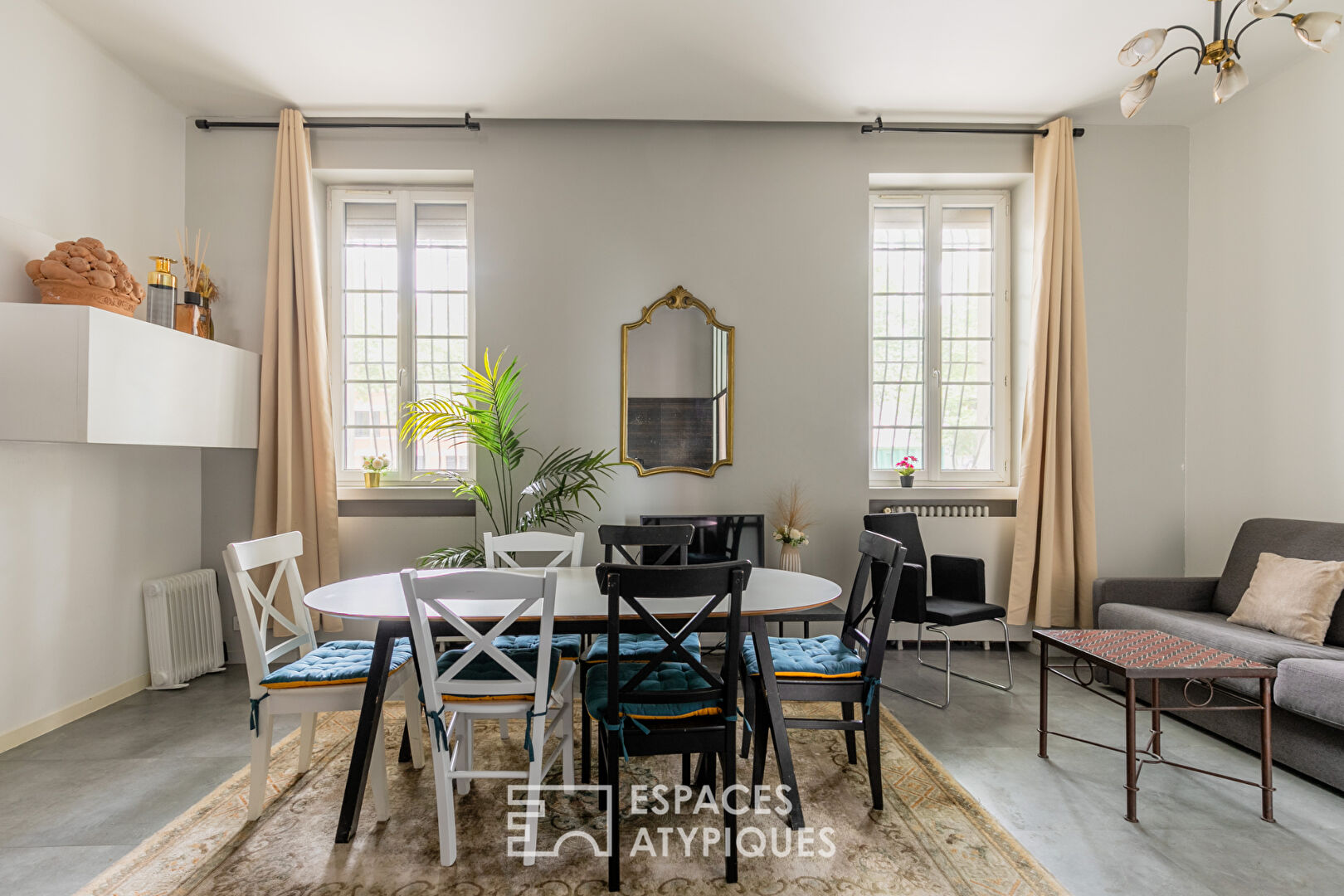 Apartment redesigned by architect with commerciality
