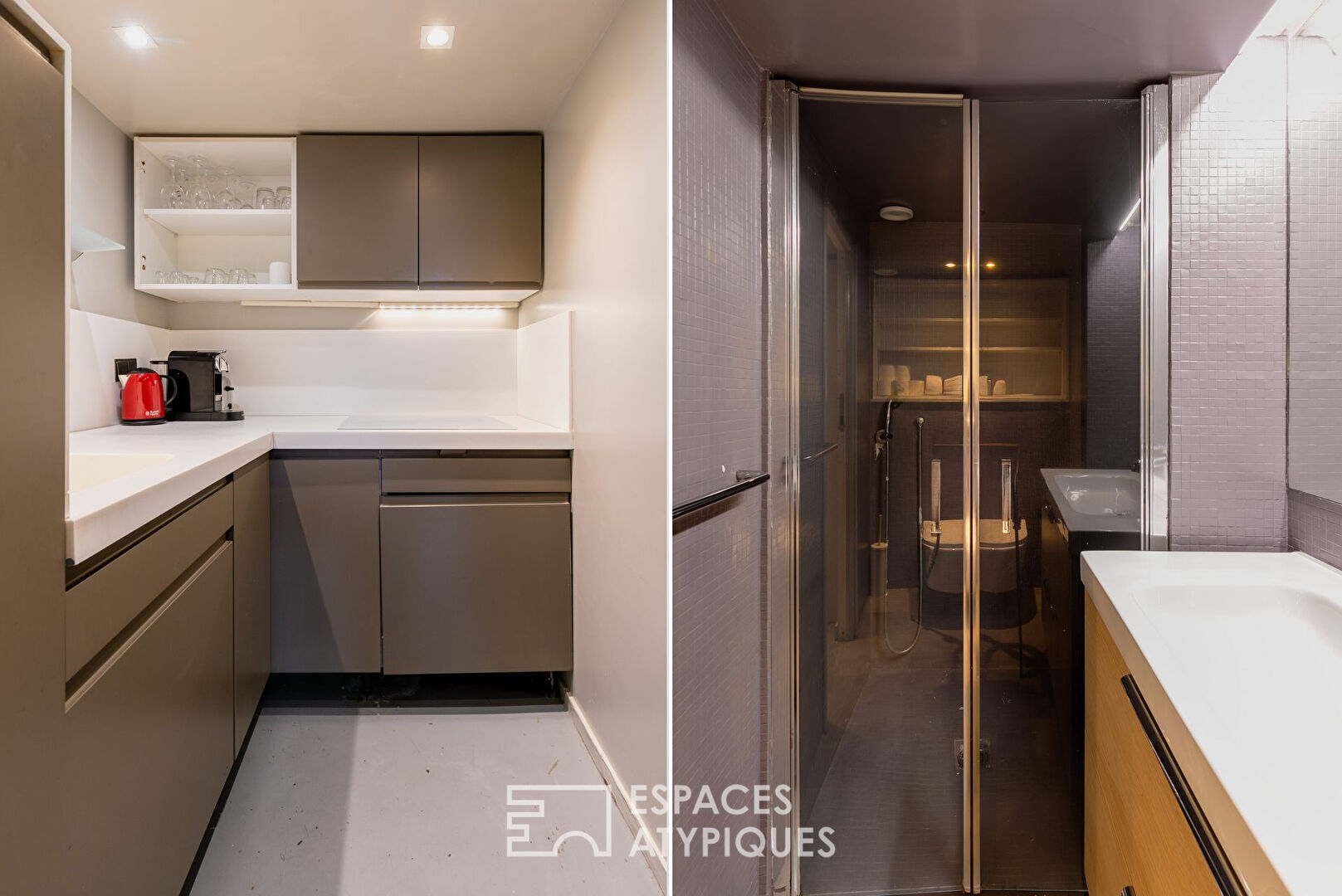 Apartment redesigned by architect with commerciality