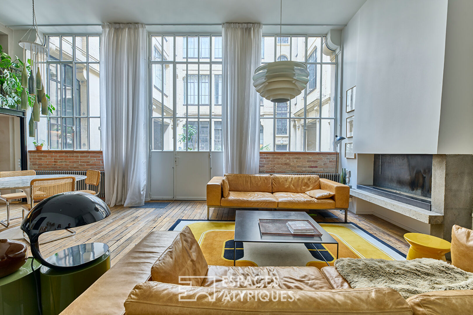 Loft d’architecte au calme sur cour