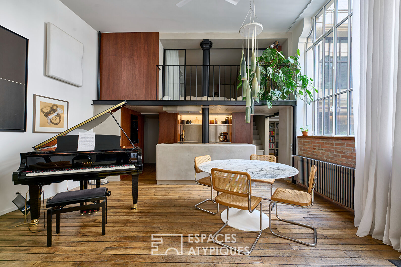 Loft d’architecte au calme sur cour