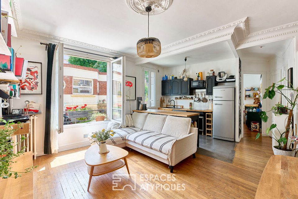 Sur la Butte Bergeyre - Appartement lumineux au charme authentique