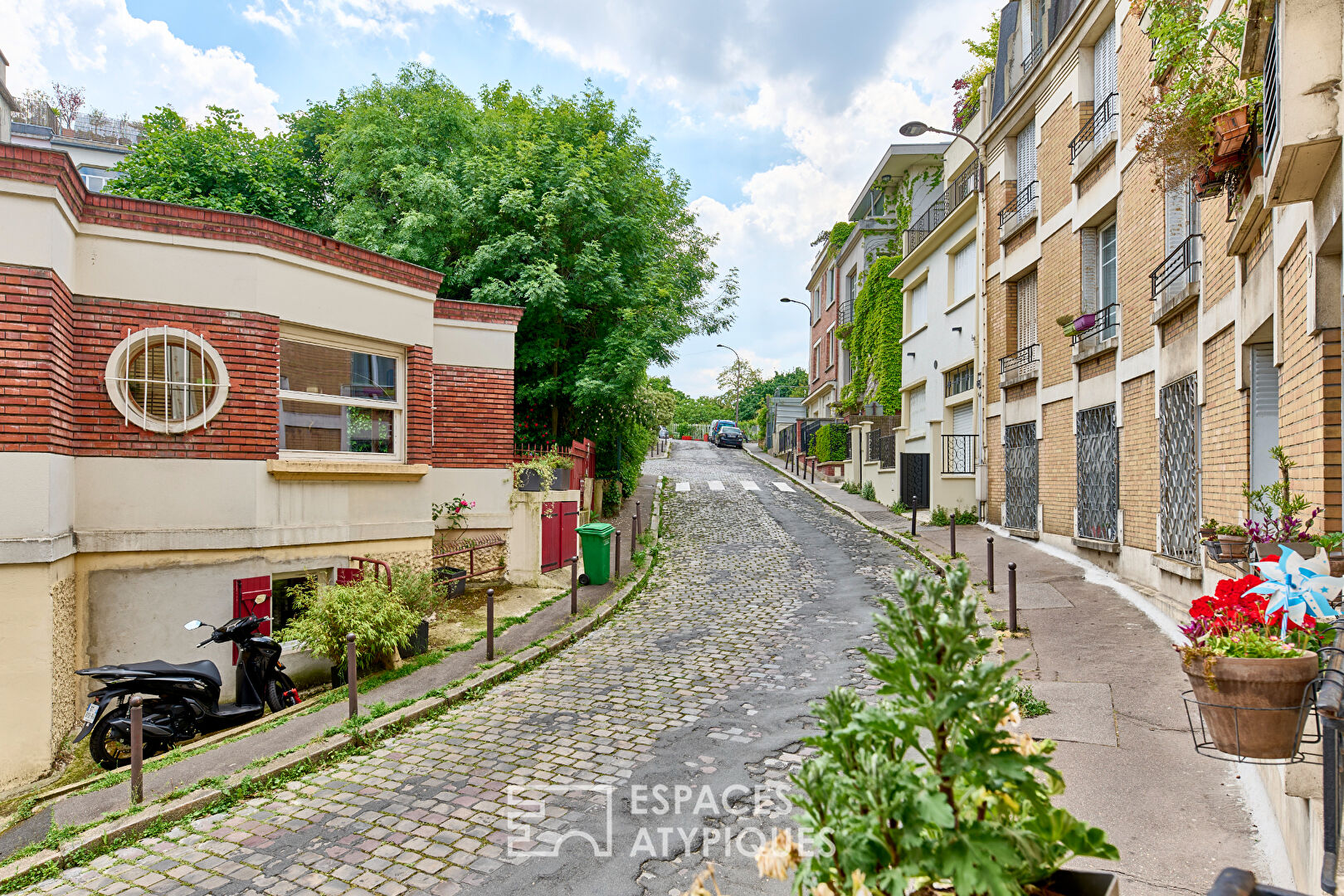 Sur la Butte Bergeyre – Appartement lumineux au charme authentique