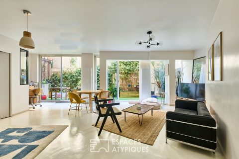 Butte Bergeyre – Local d’activité transformé en loft avec extérieur