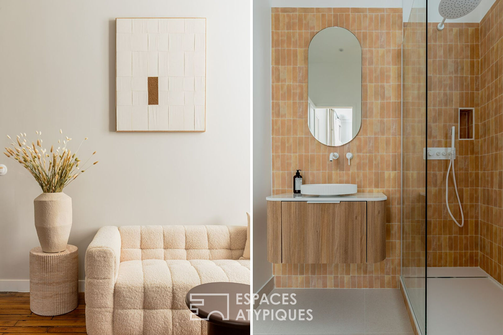 Appartement repensé au coeur du Marais