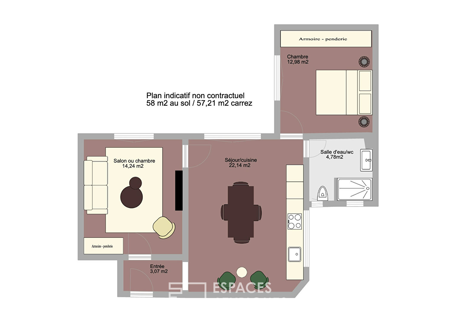 Appartement repensé au coeur du Marais