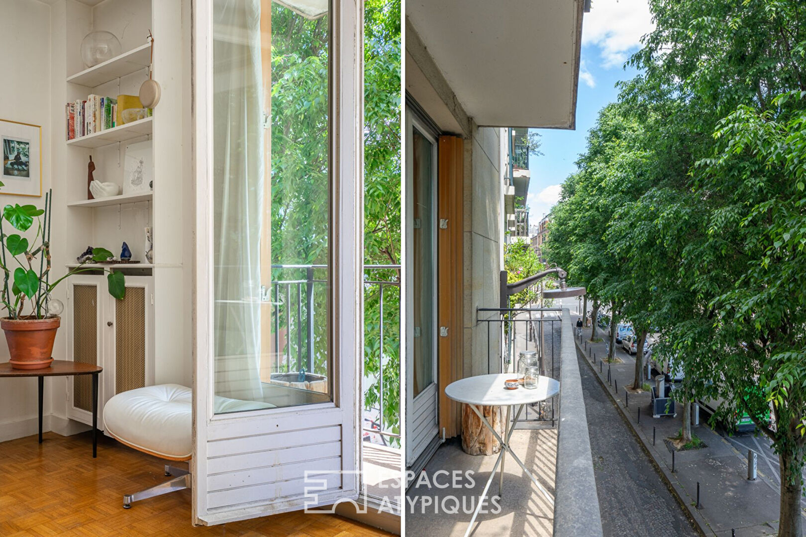 Appartement au style épuré avec balcon plein Sud-Est